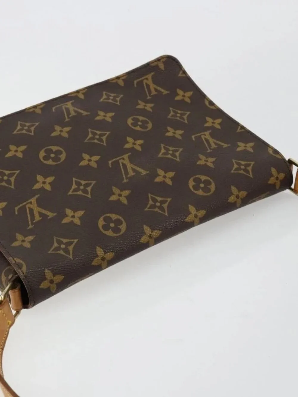 LOUIS VUITTON Monogram Musette Tango Short Strap Bag M51257 LV Auth 180787A